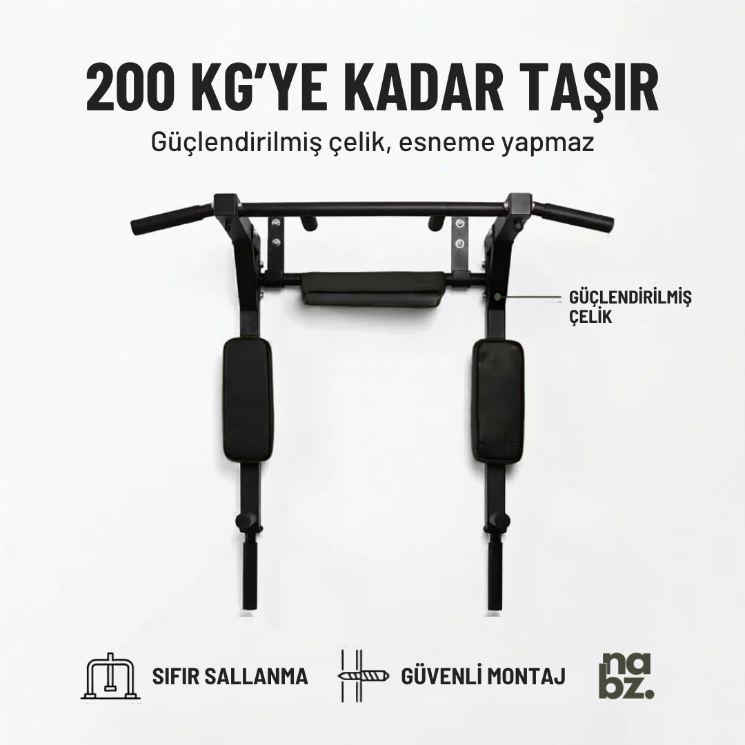 NABZ™ Barfiks & Dips Ünitesi